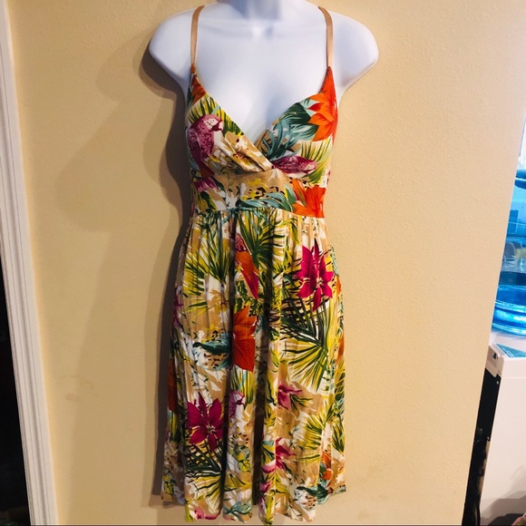 derek heart floral jumpsuit